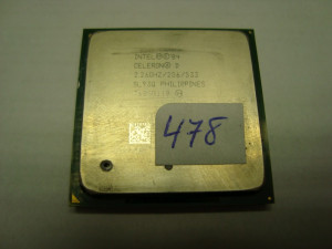 Процесор Desktop Intel Celeron 2.26Ghz 256 533 SL93Q LGA478